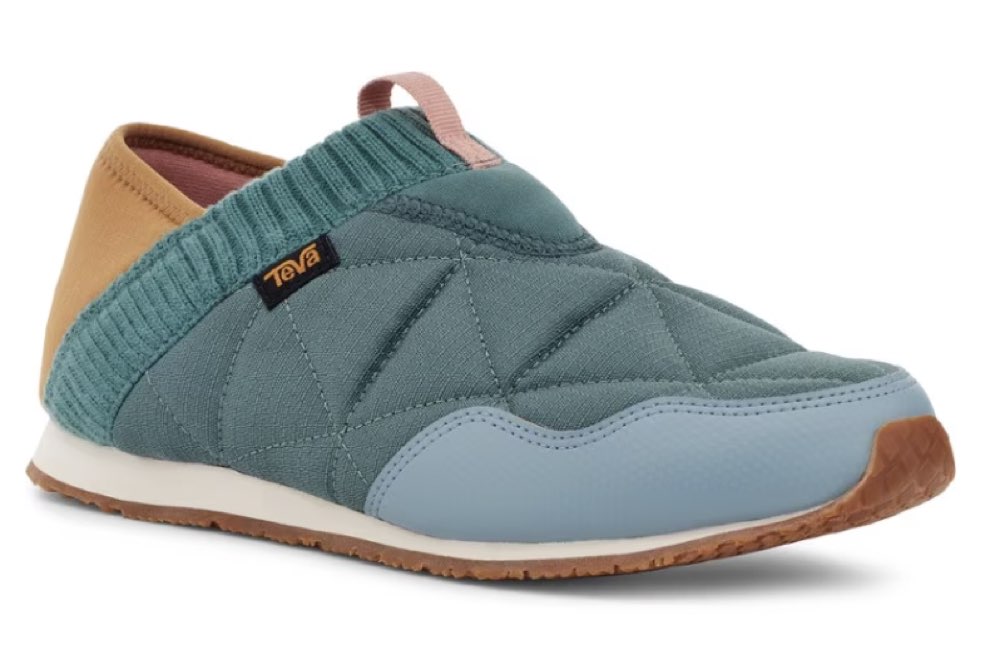A pair of Teva ReEmber slip-on camp shoes.