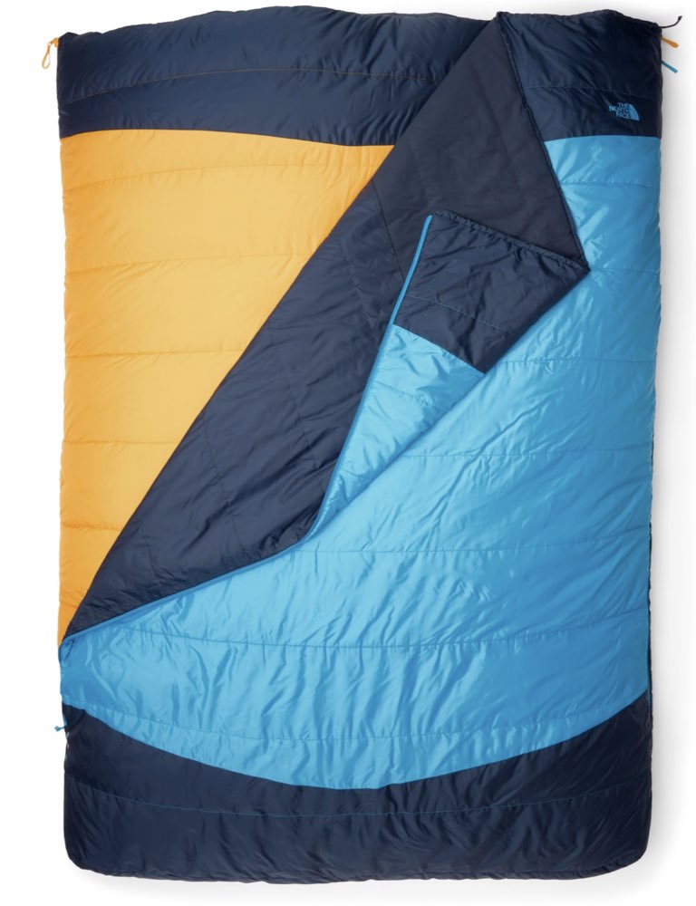 A North Face Dolomite One Duo double sleeping bag.