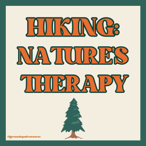 Hiking: Nature's Therapy Sticker